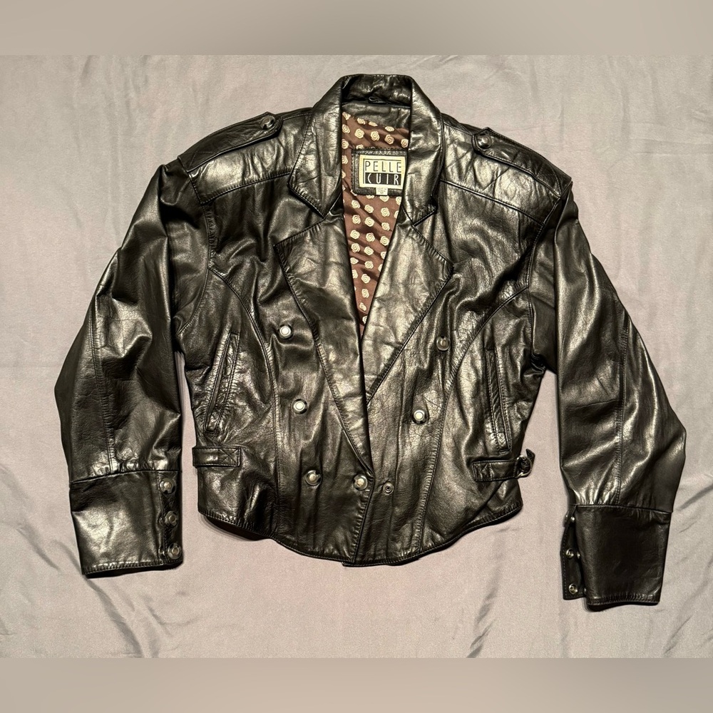 Pelle Cuir Vintage 90’s Leather Jacket